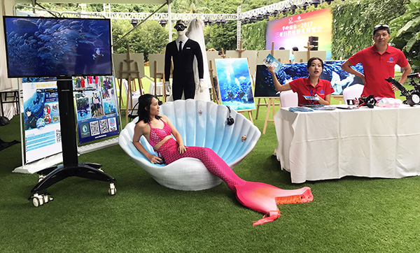 2017三亞婚博會(huì )“特締思海洋婚禮”閃亮登場(chǎng)