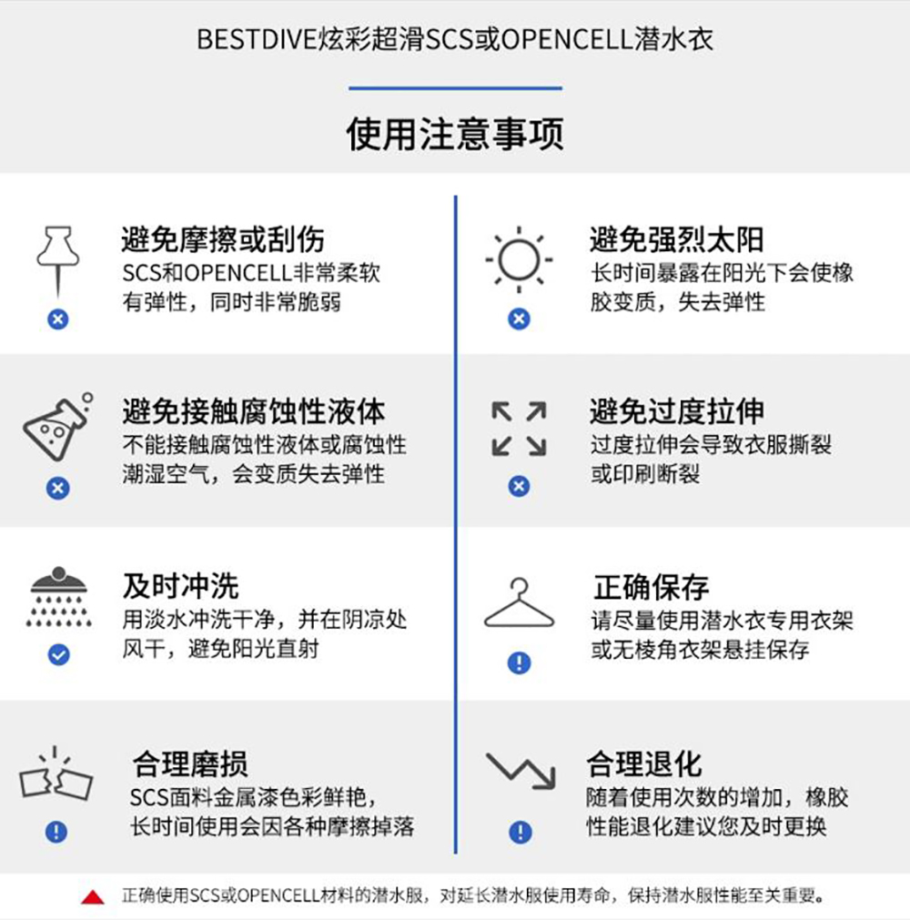 彩虹系列 3MM超彈長(cháng)款連體潛水衣 水肺濕衣 BESTDIVE潛水服