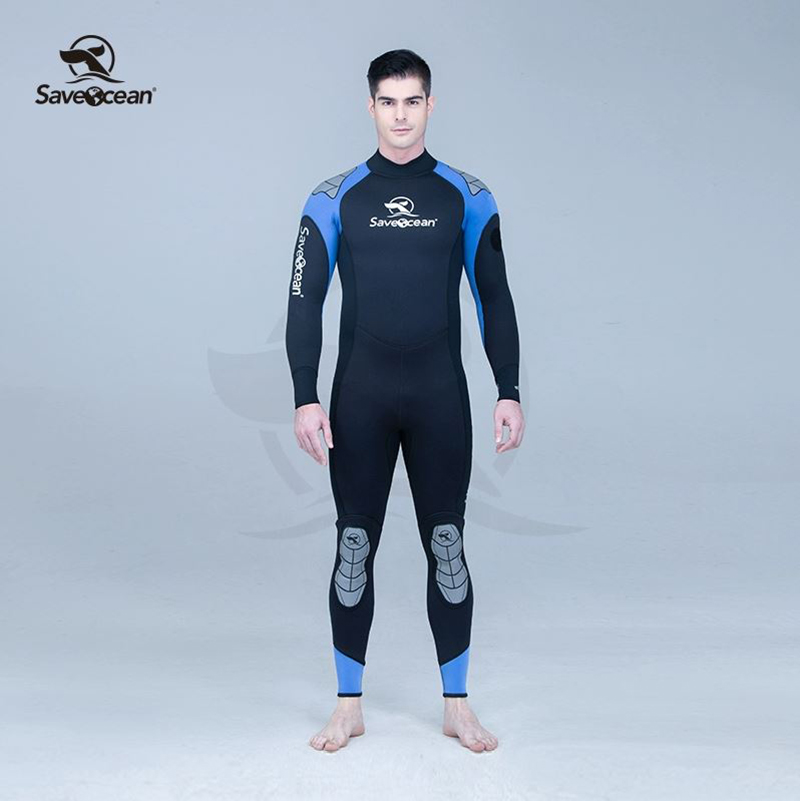 SaveOcean 曼塔3MM長(cháng)款連體衣水肺潛水服